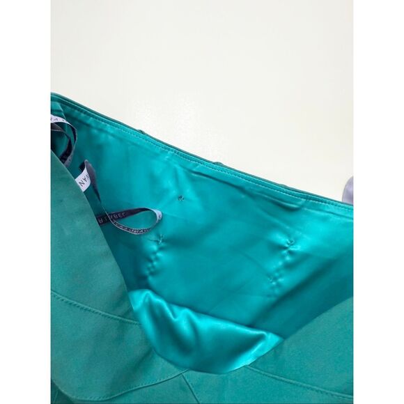 Vera Wang Lavender Strapless Bodycon Pencil Wiggle Sheath Mini Dress Teal 2 NWT - Picture 5 of 7